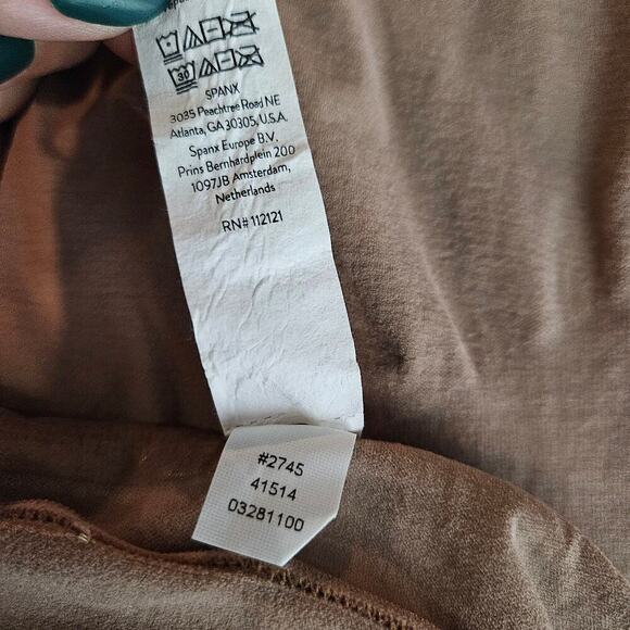 Spanx Tummy Control Hight‎ Waisted Power Short 1X Dark Nude Shapewear - Picture 11 of 11